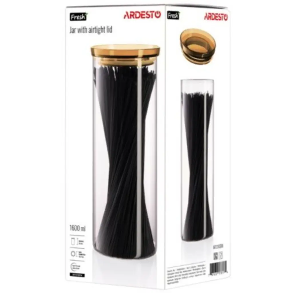 Банка для зберігання Ardesto Fresh скляна 1600 мл (AR1316SFM) - фото 6