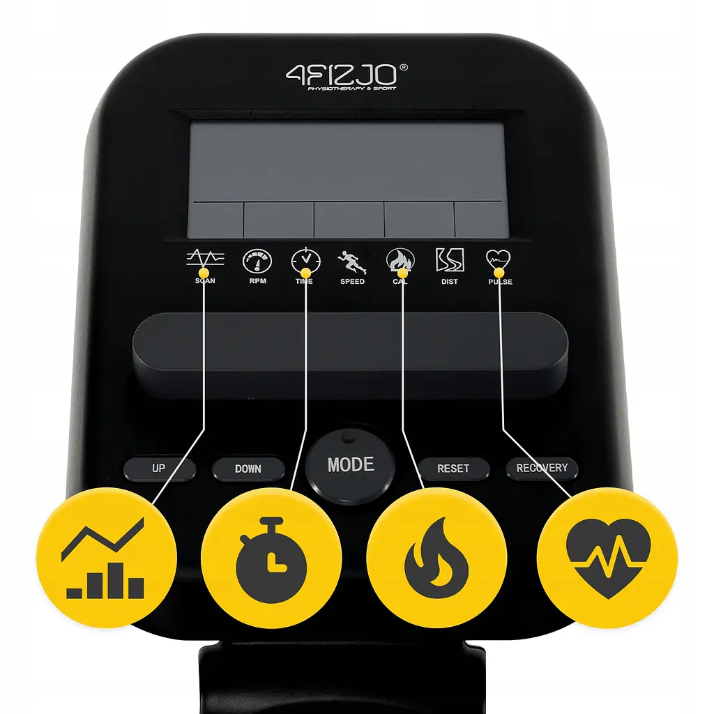 Орбитрек магнитный 4FIZJO Pro+ Black/Blue (P-5905973401678) - фото 2