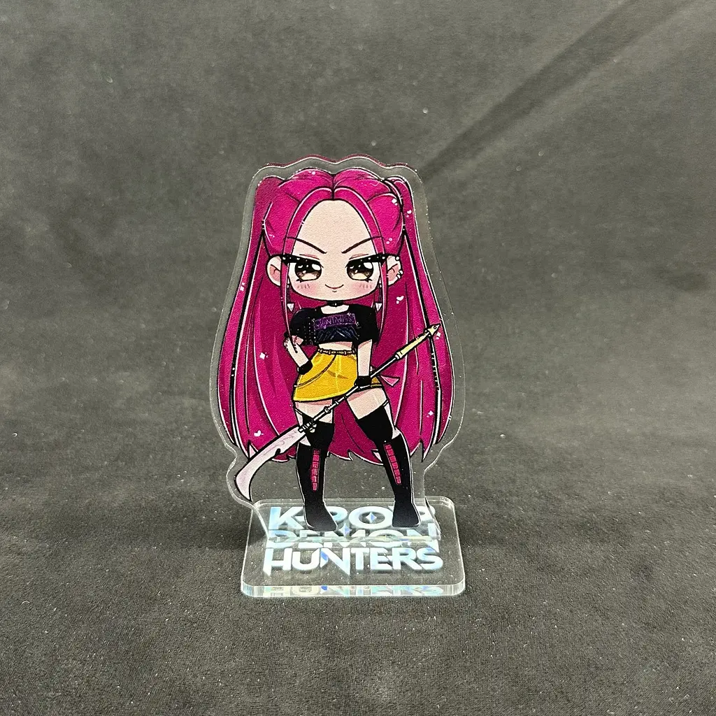 Акрилова колекційна фігурка (Кейпоп-мисливці на демонів) (KPop Demon Hunters) Міра СhiBi