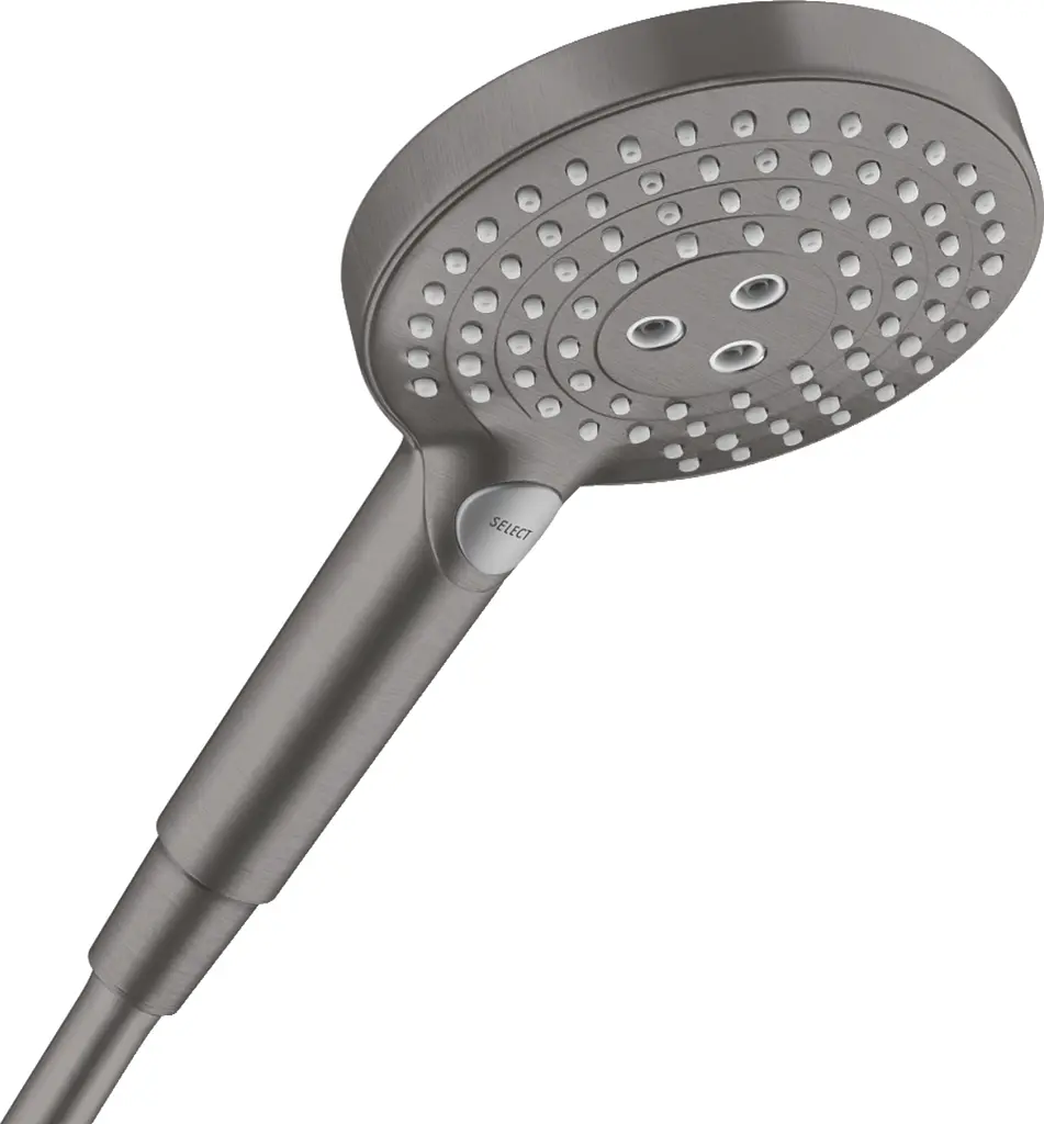 Ручний душ Hansgrohe Raindance Select S 120 3jet EcoSmart brushed black chrome 26531340