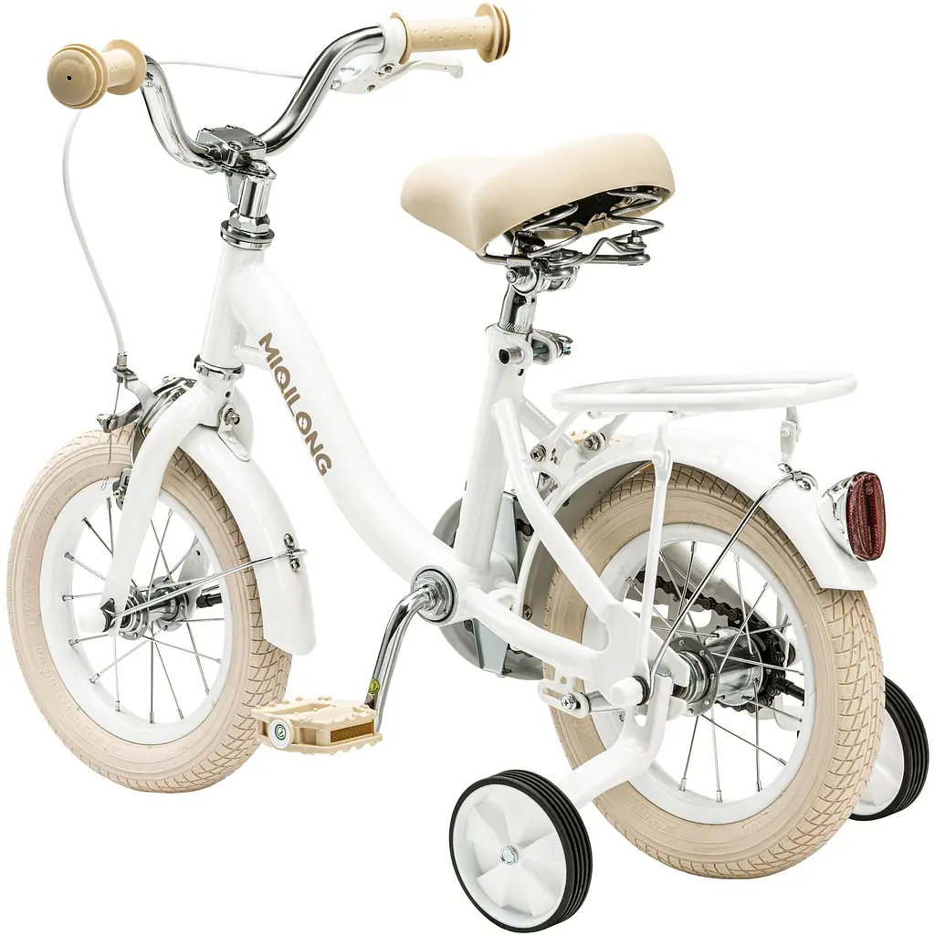 Дитячий велосипед Miqilong LS 12" білий (RBB-LS12-PEARL) - фото 3