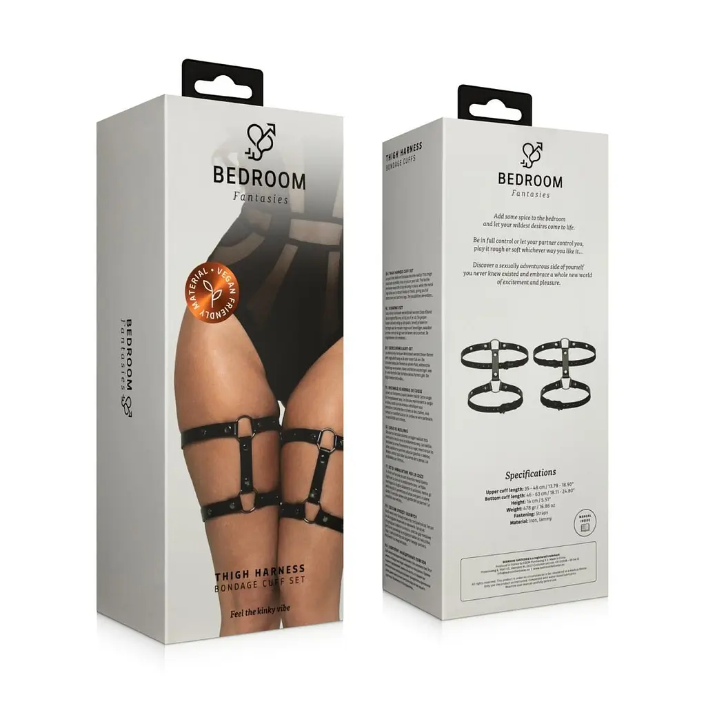 Підвязка Bedroom Fantasies Thigh Harness - фото 6