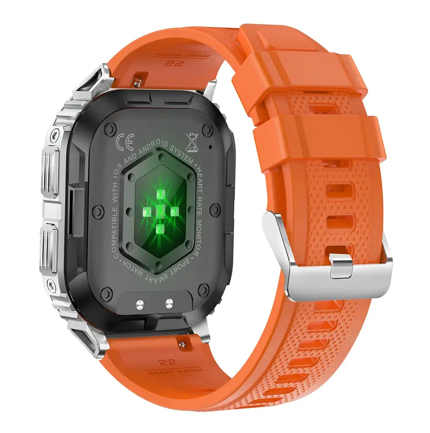 Часы Smart Respect X Orange c компасом - фото 12
