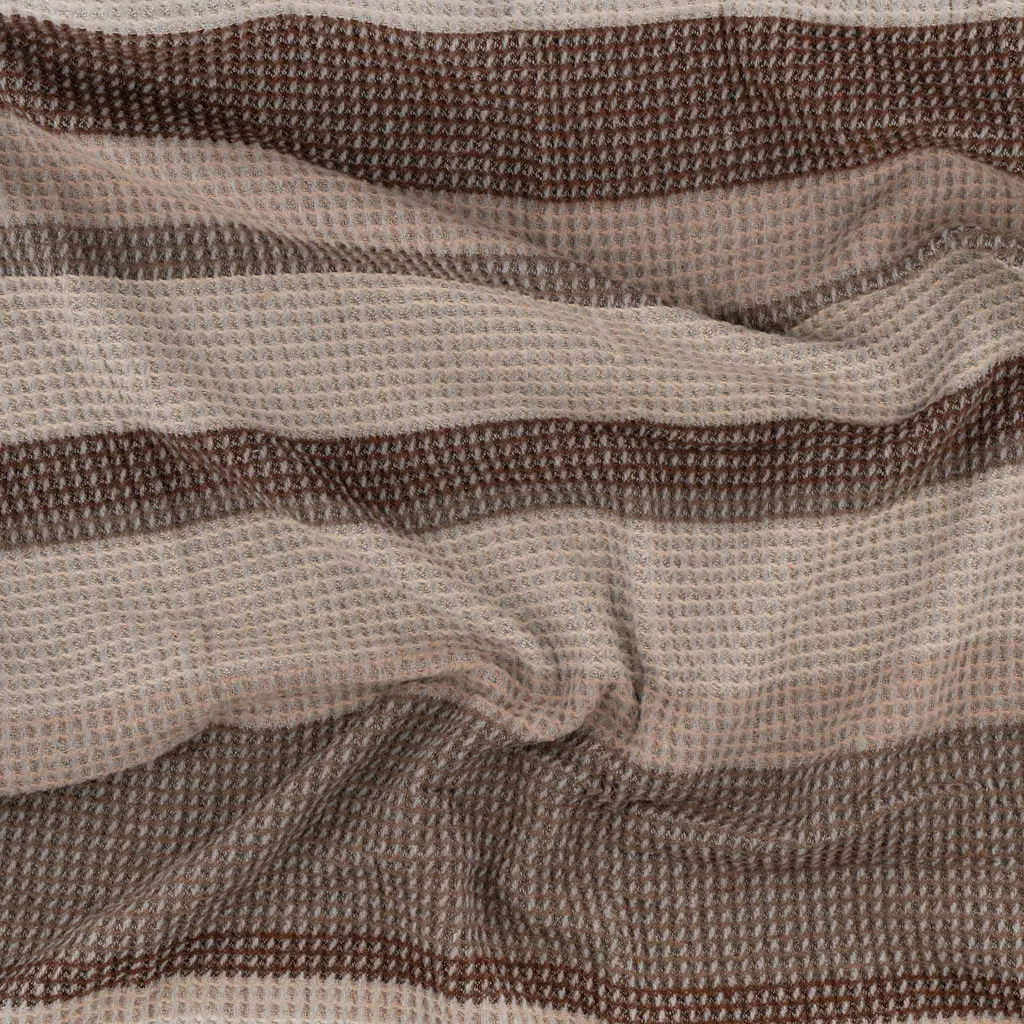 Плед Ardesto Leonardo, 200х220см, піке, коричневий (ART0423LT) - фото 4