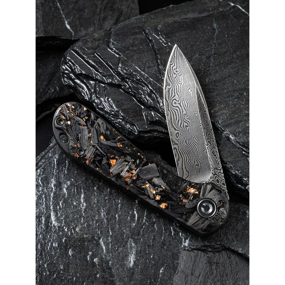 Ніж Civivi Elementum, Damascus, Carbon Fiber (C907C-DS3) - фото 11