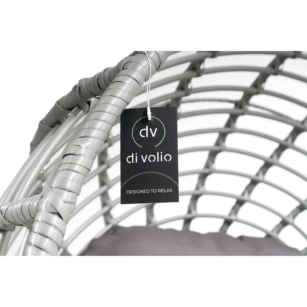 Садове крісло Di Volio Arancia сіро-графітовий - фото 5