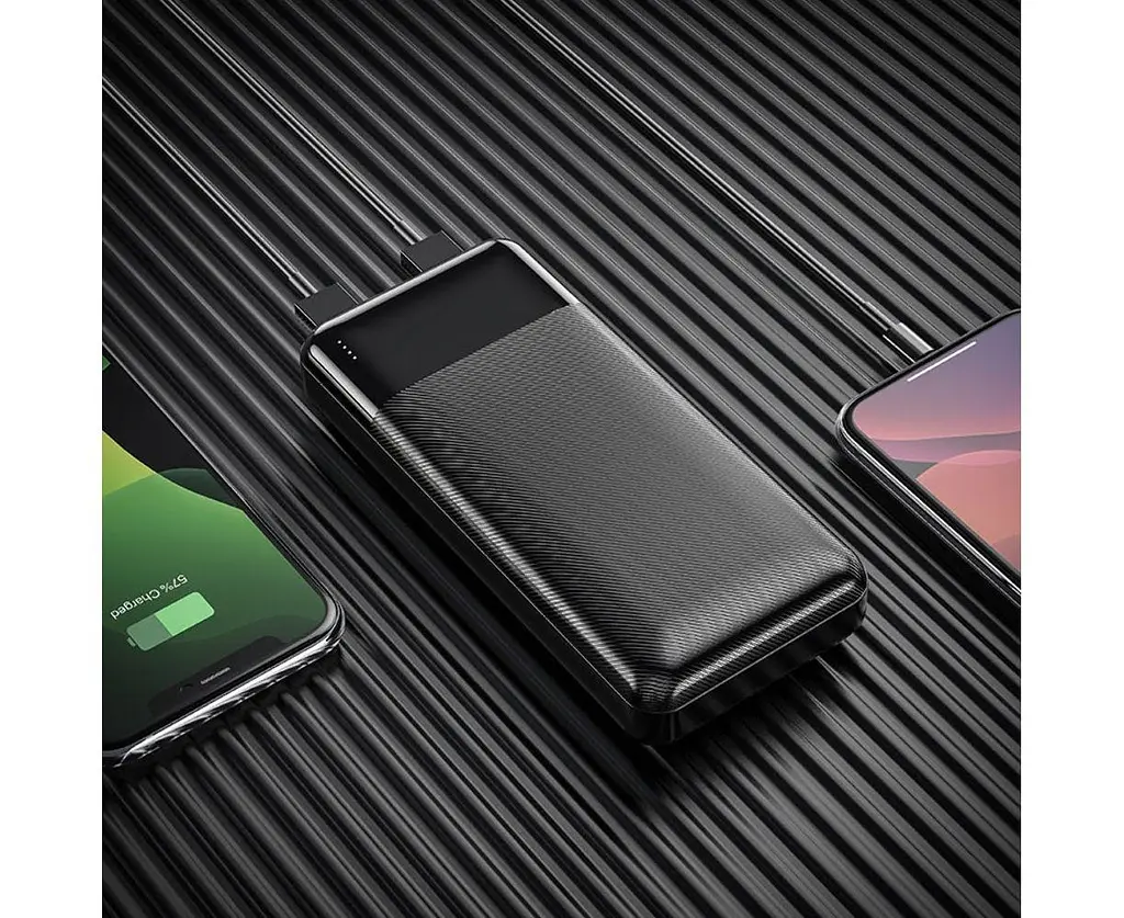 Портативный аккумулятор Hoco 20000 mAh J72A черный - фото 3