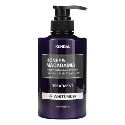 Кондиціонер для волосся «Білий мускус» 500 мл Kundal Honey & Macadamia Treatment White Musk - фото 2