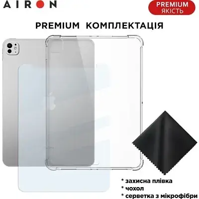 Чохол до планшета Airon EVA Premium iPad Pro 11 / Air 11 2024 transparent (4822352781136) - фото 6
