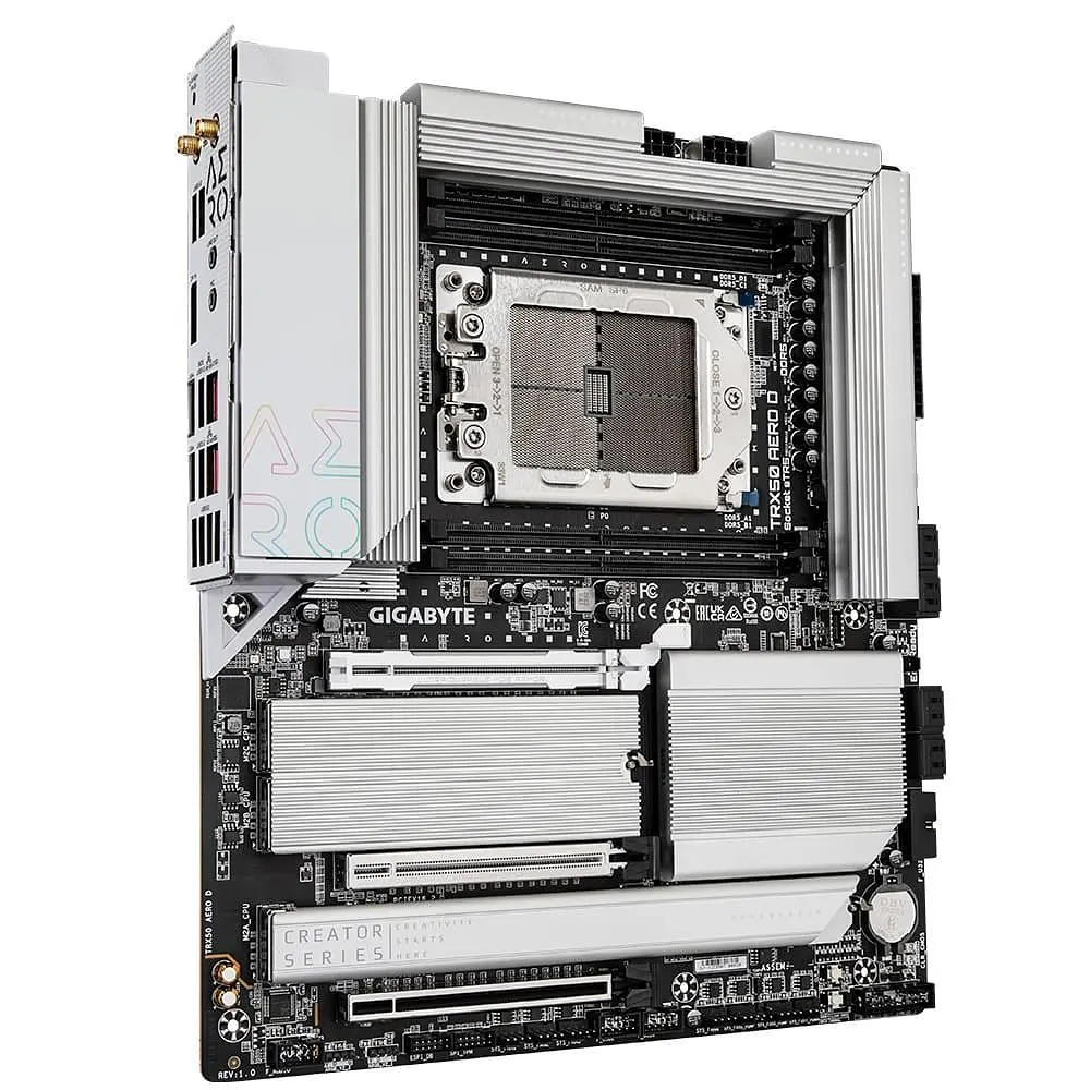 Материнська плата GIGABYTE TRX50 AERO D (TRX50 AERO D) (Socket TR5, AMD TRX50, E-ATX) - фото 2