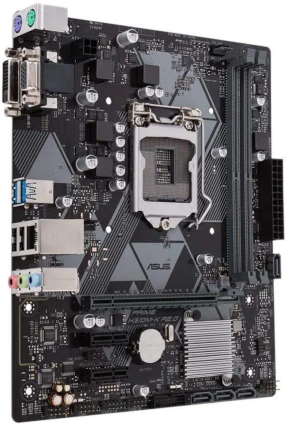 Материнська плата ASUS Prime H310M-K R2.0 (Prime H310M-K R2.0) (Socket 1151 v2, Intel H310, Micro-ATX) Б/в - фото 3