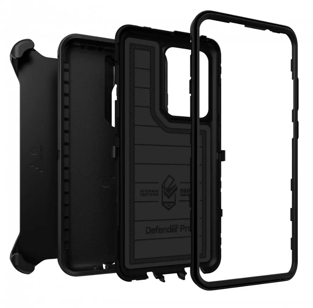 Чохол протиударний із кліпсою-підставкою OtterBox Defender Series Pro 77-64233 для Samsung Galaxy S20 Ultra Black - фото 5