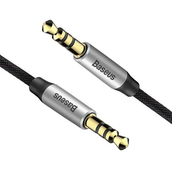 Кабель Baseus Yiven M30 AUX CAM30-BS1 1m (Black) [68695] - фото 3