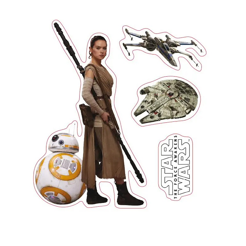 Наклейки Star Wars BB8 (Зоряні війни) 16х11 см - фото 3