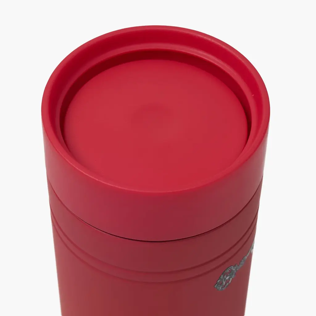 Термос MBM Home 350 мл красный с принтом (KP-159 RED/PRINT) - фото 4