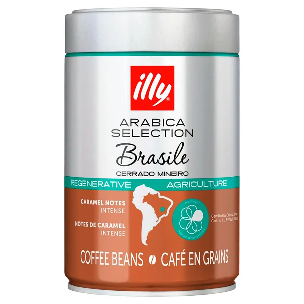 Кава в зернах Illy Brasile 250 г (8003753214887)