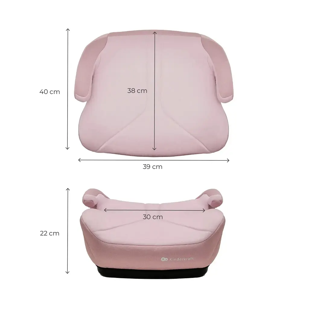 Автокрісло Kinderkraft i-Boost 2 бустер Pink (KCIBOO02PNK0000) (5902533929184) - фото 2