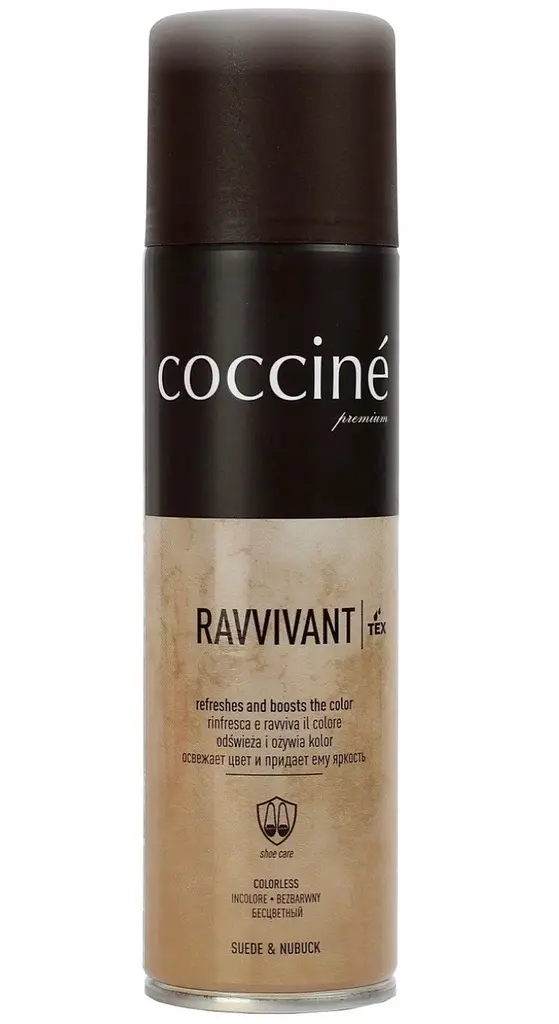 Спрей Coccine Ravvivant для замші та нубуку, фуксія, 250 мл