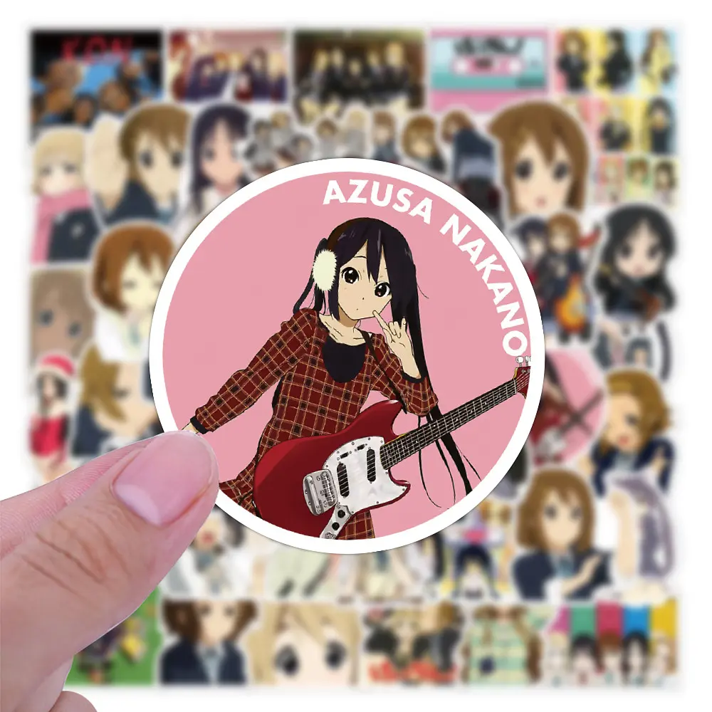 Стікерпак Кей-он! Набір наклейок GeekLand K-On! 50 штук - фото 5
