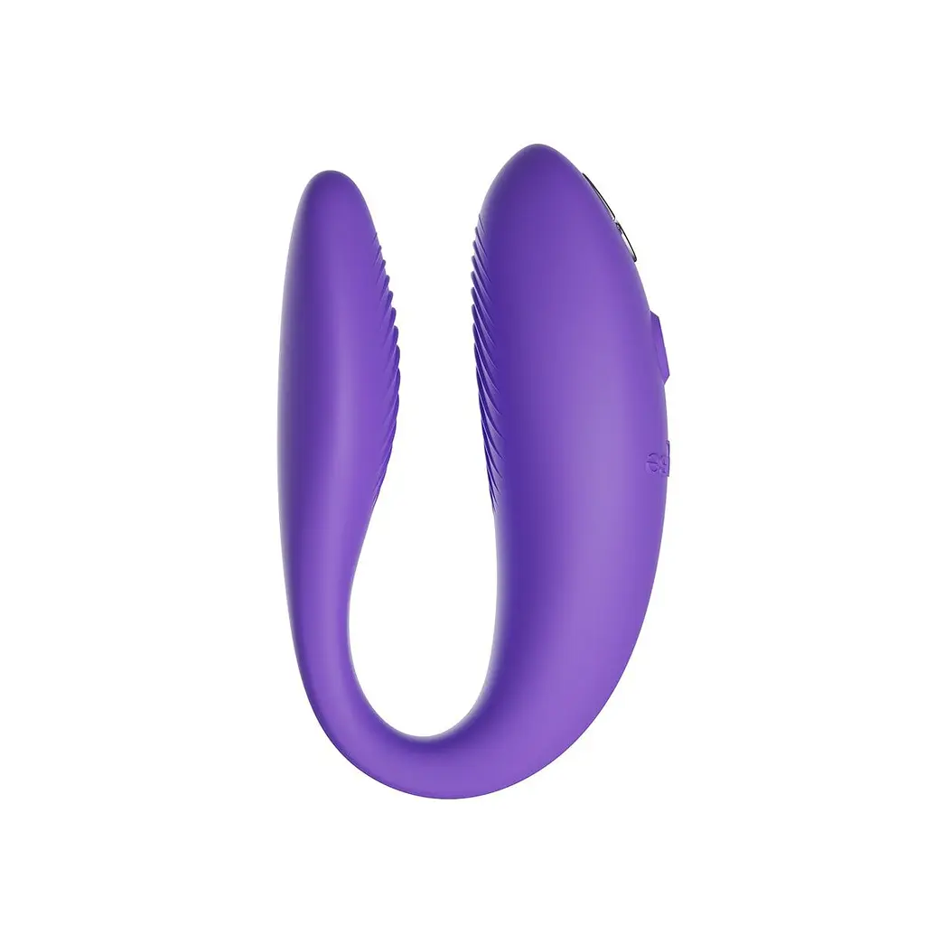 Смарт-вібратор для пар We-Vibe Sync GO Light Purple, тревел-кейс - фото 4