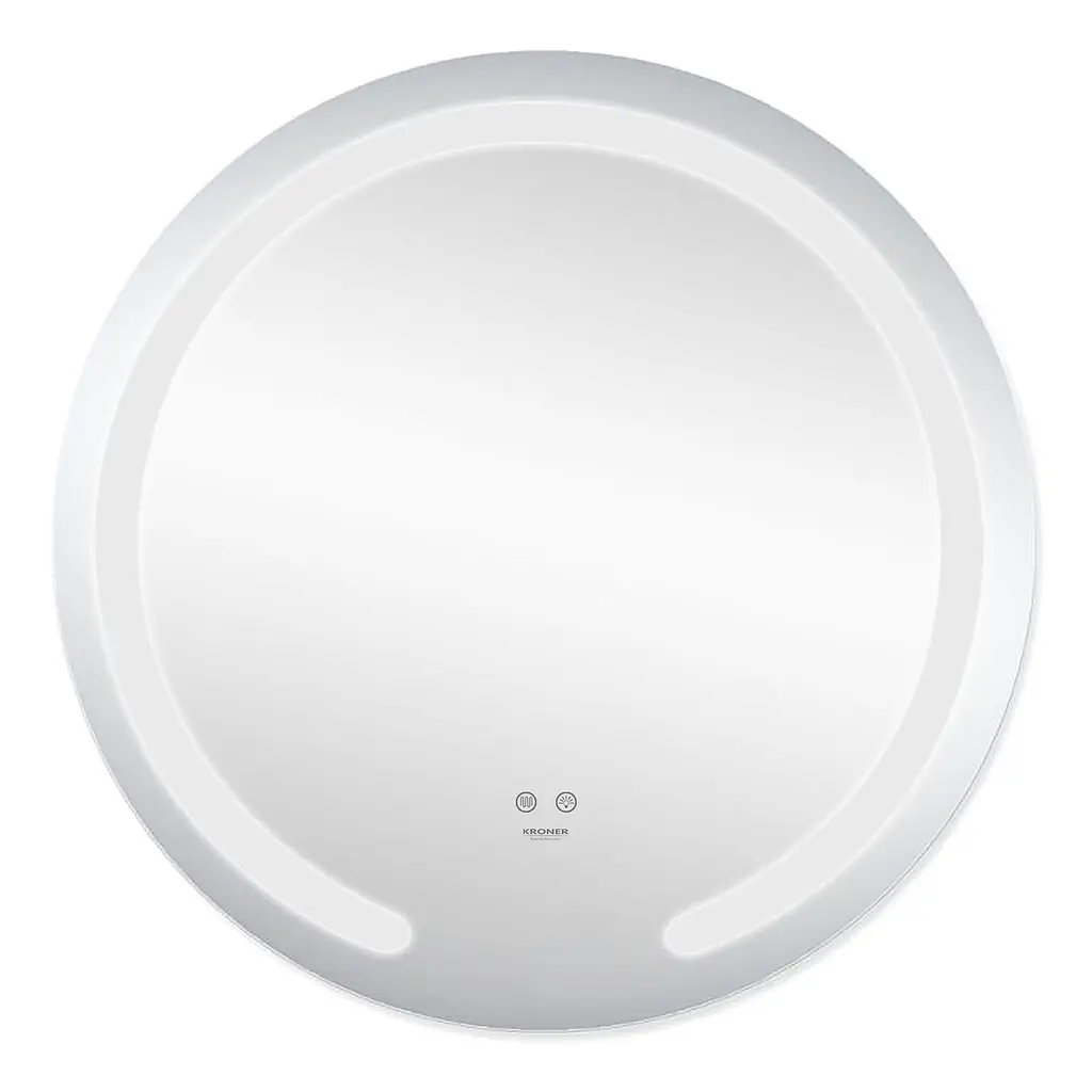 Дзеркало Kroner KRP Spiegel R1 - 6060 з LED-підсвічуванням та антизапітнінням CV030041, Білий - фото 3