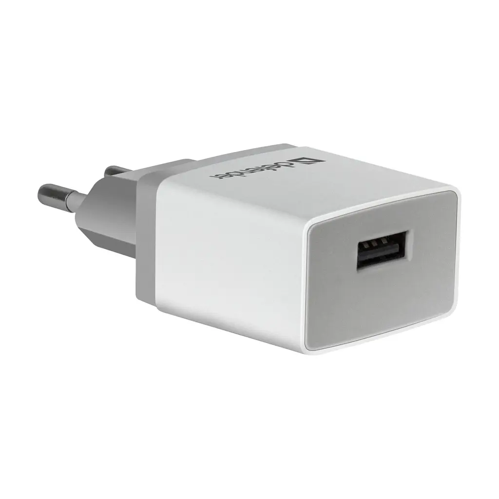 Зарядное устройство для Defender UPA-21 white, 1xUSB, 5V / 2.1A (83571) - фото 2
