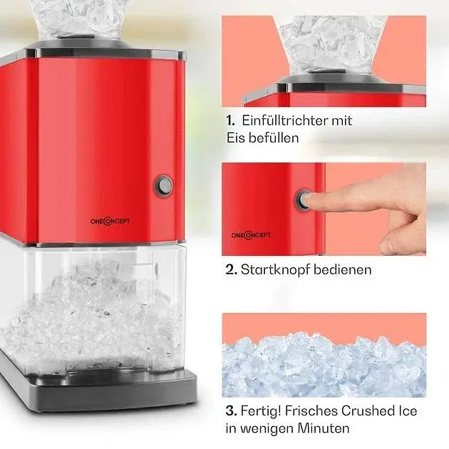 Подрібнювач для льоду OneConcept Icebreaker (10028938) Б/в - фото 2