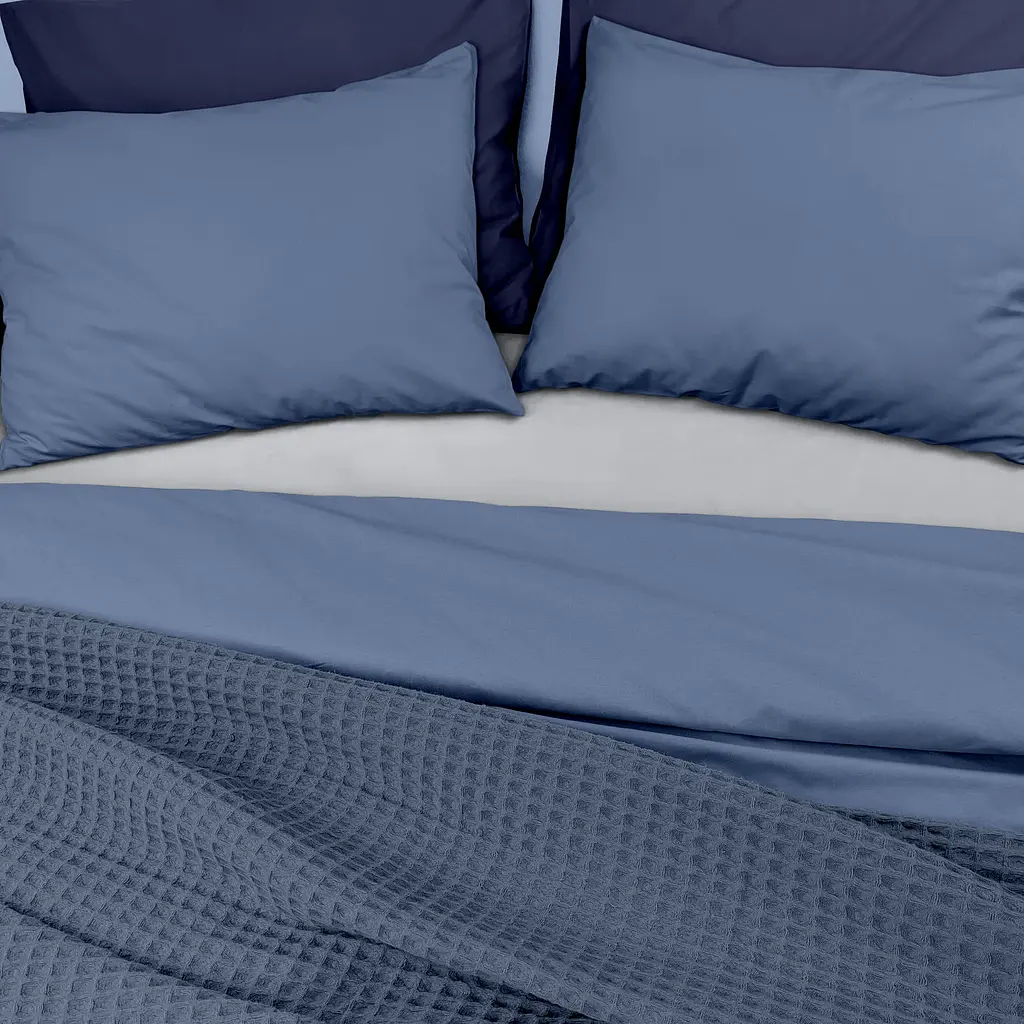 Плед-покривало Cosas Greek Waffle Baltic вафельне 110х140 см (Blanket_65Baltic_GreekWaffle_110x140) - фото 2