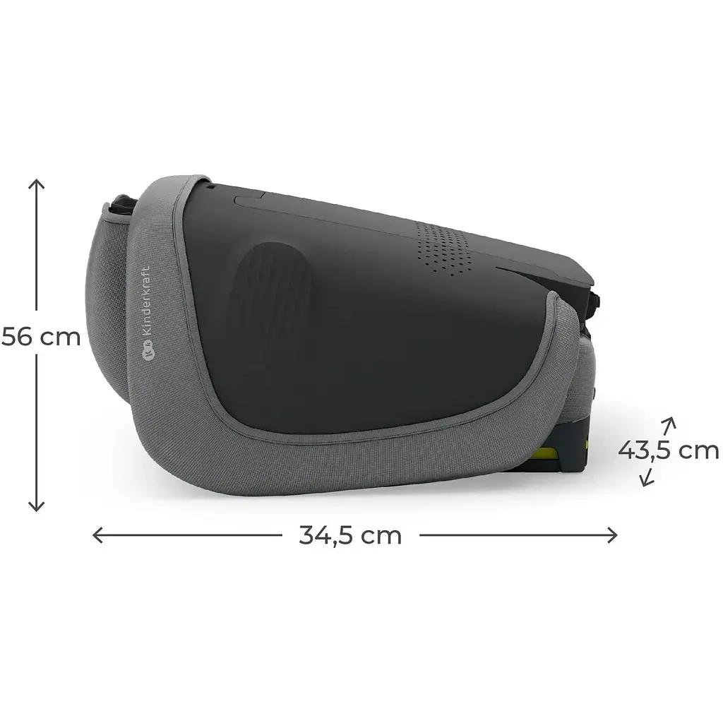 Автокрісло Kinderkraft Unity 2 i-Size Grey (KCUNIT02GRY0000) - фото 3