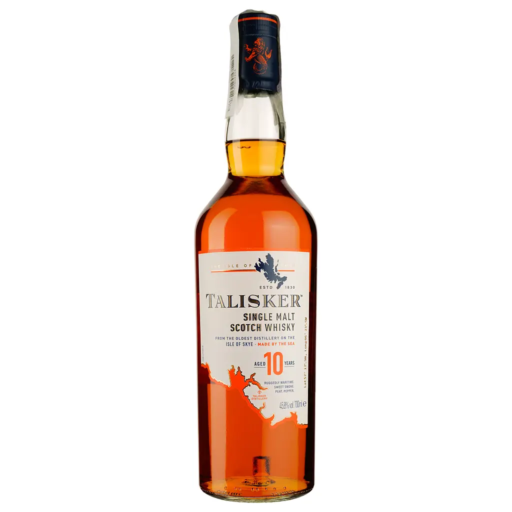 Віскі Talisker 10 yo, в подарунковій упаковці, 45,8%, 0,7 л (421109) - фото 2