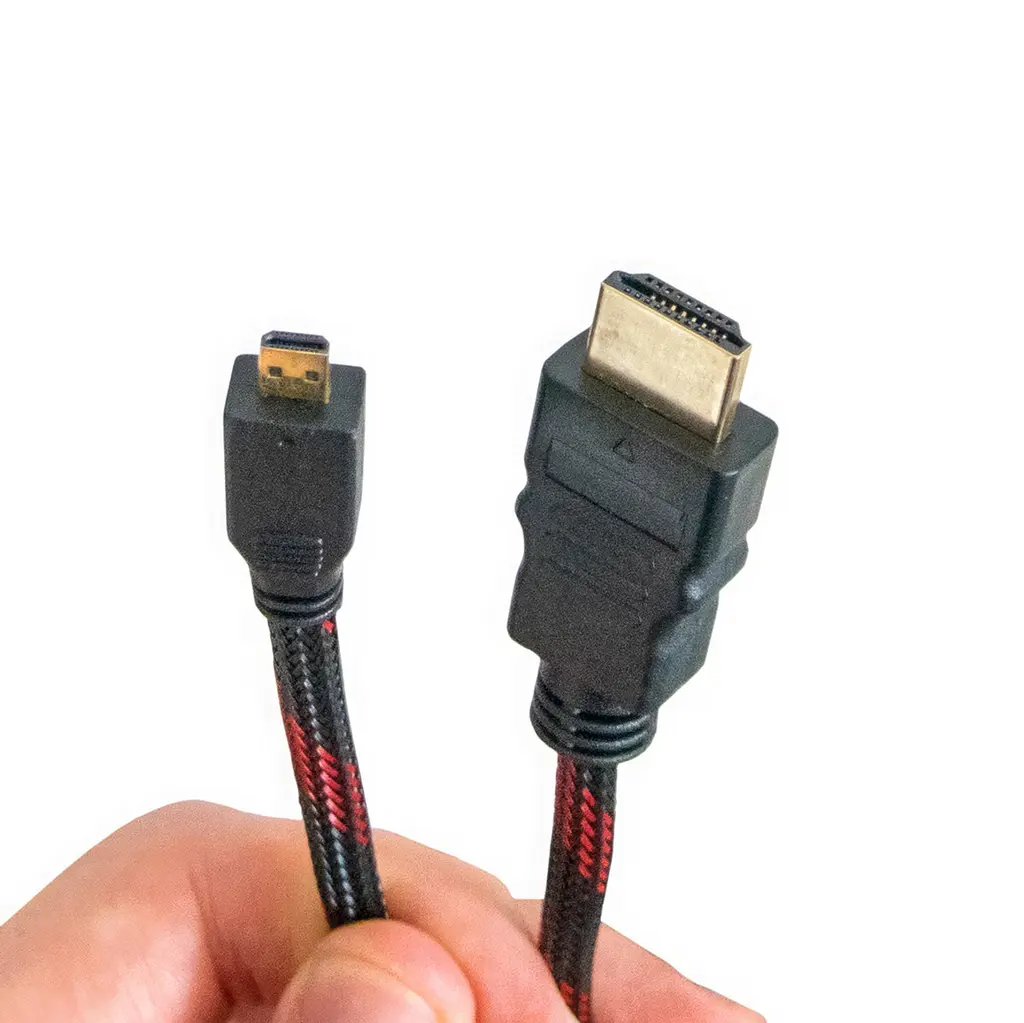 Кабель HDMI micro HDMI 1.5 м (V1.4) кабель мікро HDMI для телевізора/монітора мікро - фото 3