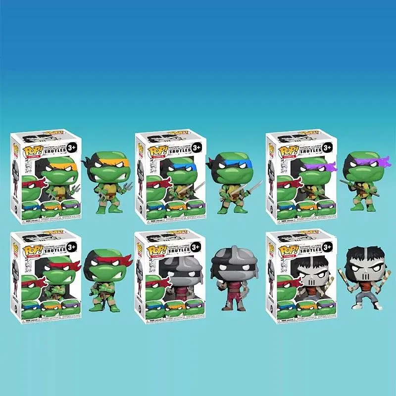 Колекційна вінілова фігурка Funko Pop! Vinyl Черепашки-ніндзя (ZL23705) в асортименті