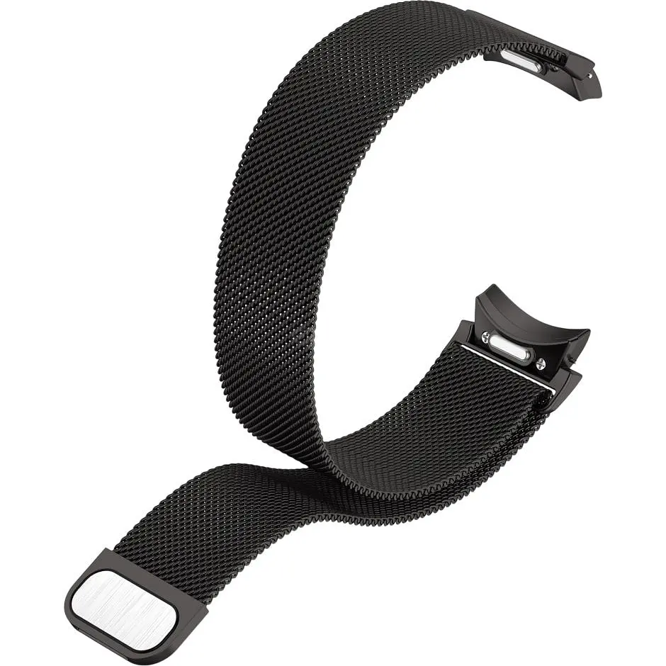 Ремінець ArmorStandart Milanese Magnetic для Samsung Galaxy Watch 7/FE/6/6 Classic/5/5 Pro/4/4 Classic Black (ARM86842) [151809] - фото 4