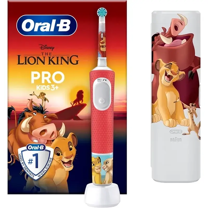 Зубна щітка BRAUN Oral-B D103.413.2KX Lion King - фото 8