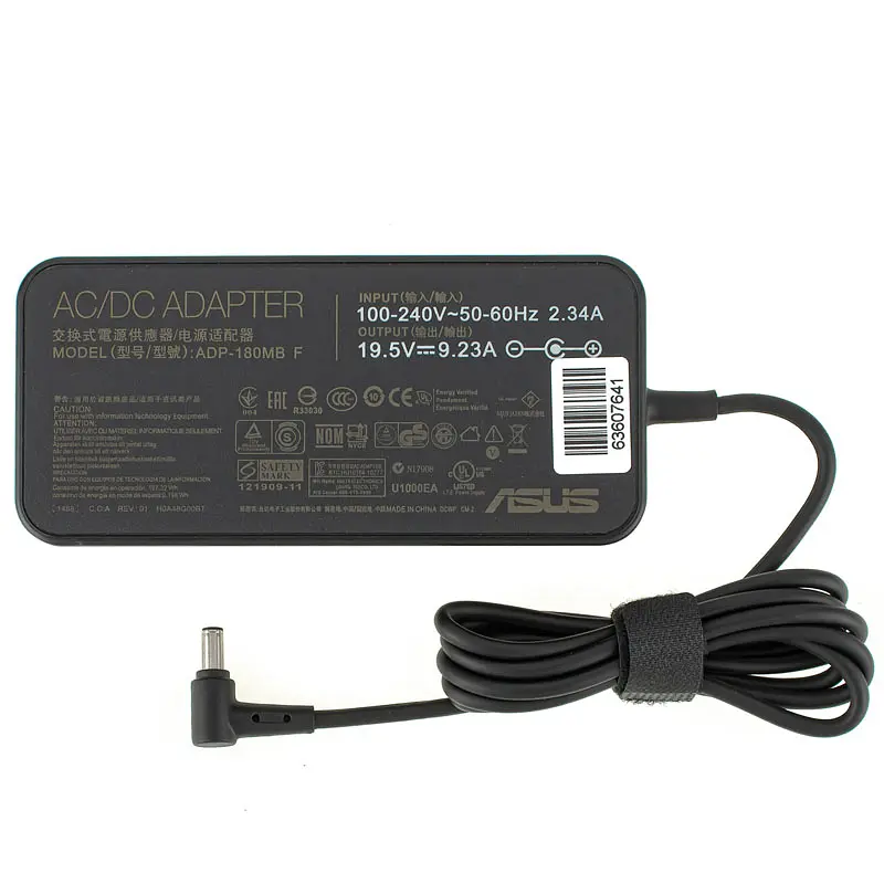 Блок живлення для ноутбука Asus 19.5V, 9.23A, 180W, 6.0x3.7мм-PIN, black (без кабелю!) - фото 3