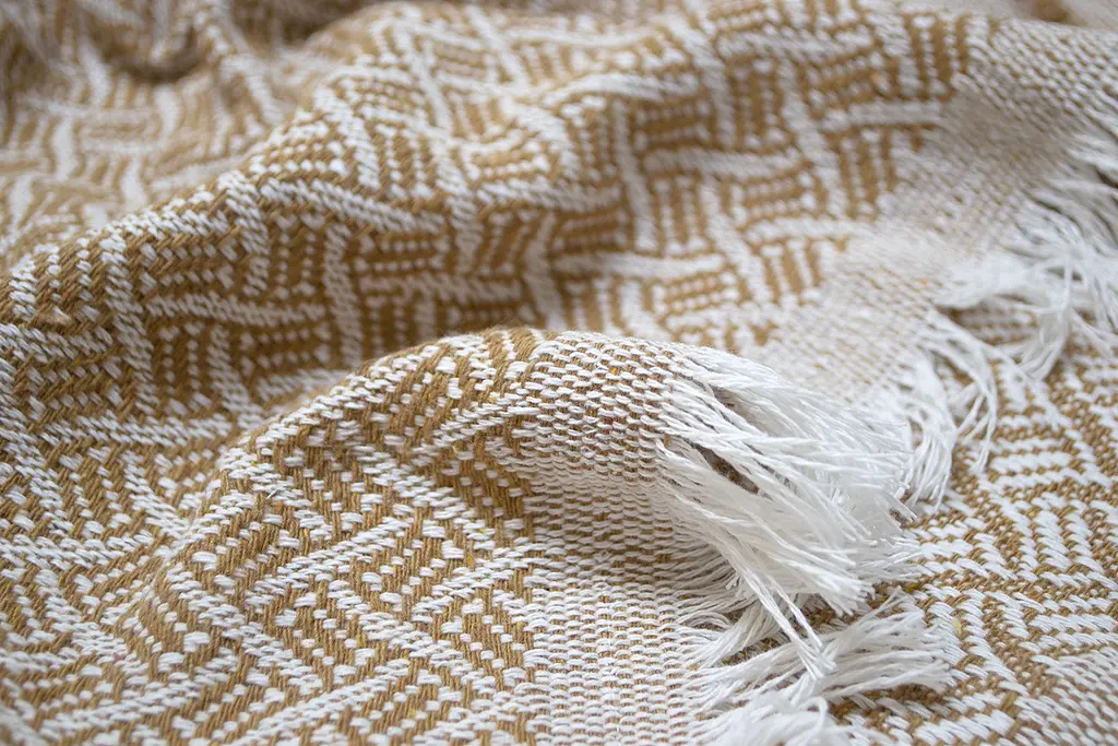 Покрывало Lotus Home - Mataro горчичный 230x240 - фото 4