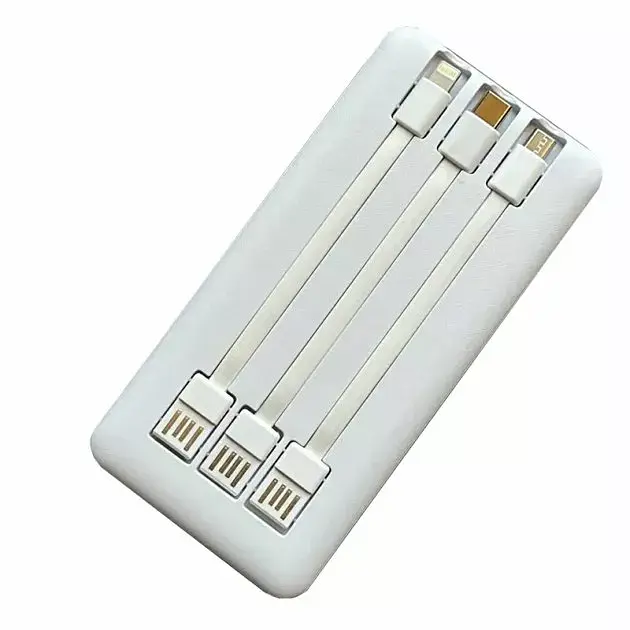 Универсальная мобильная батарея XO PR163 20000mAh (Белый) - фото 5