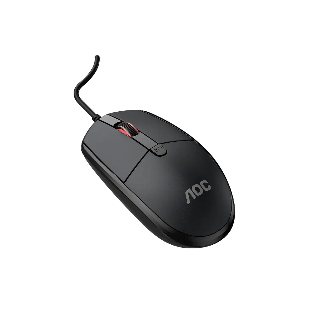 Мишка AOC MS130B USB Black (MS130B/LA) - фото 6