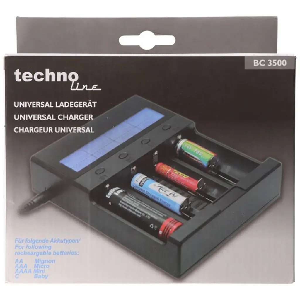 Зарядний пристрій Technoline BC3500 (BC3500) - фото 3