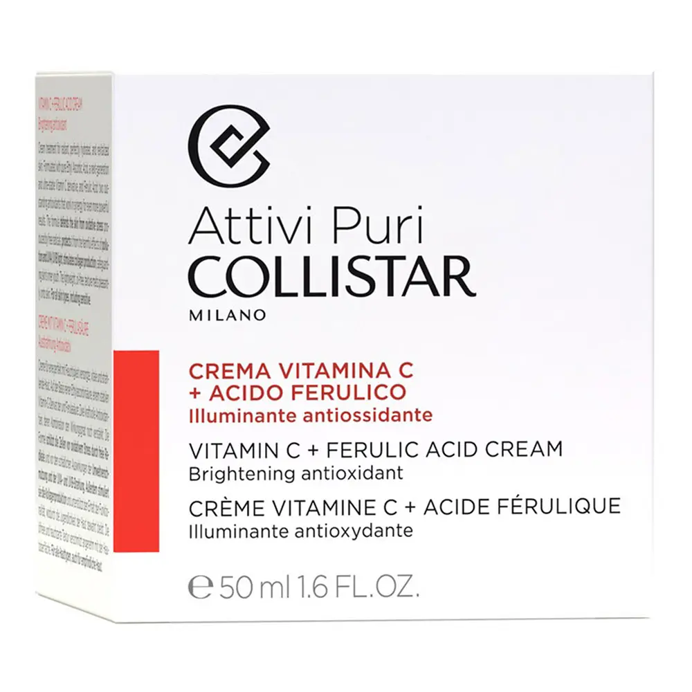 Крем для обличчя Collistar Pure Actives Vitamin C+ Ferulic Acid, з вітаміном С та феруловою кислотою, 50 мл - фото 4