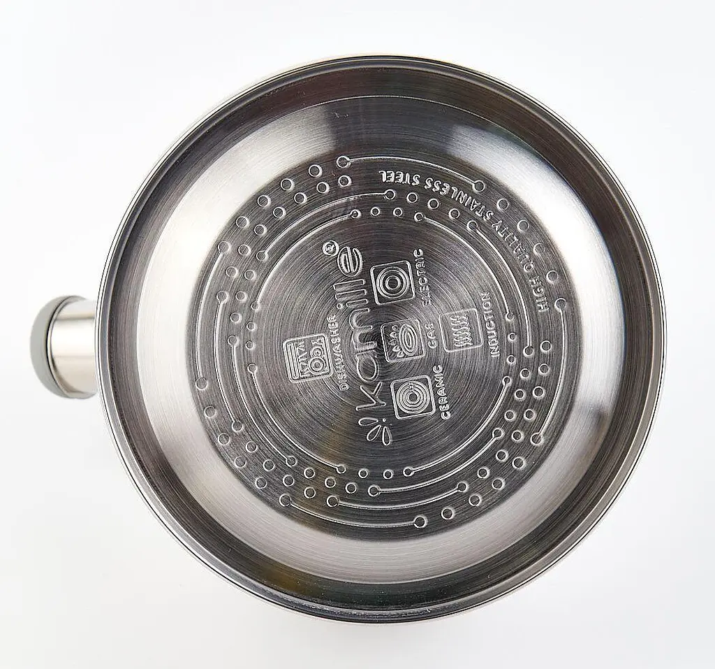 Чайник із свистком Kamille KM-0693GR 2 л сірий - фото 8