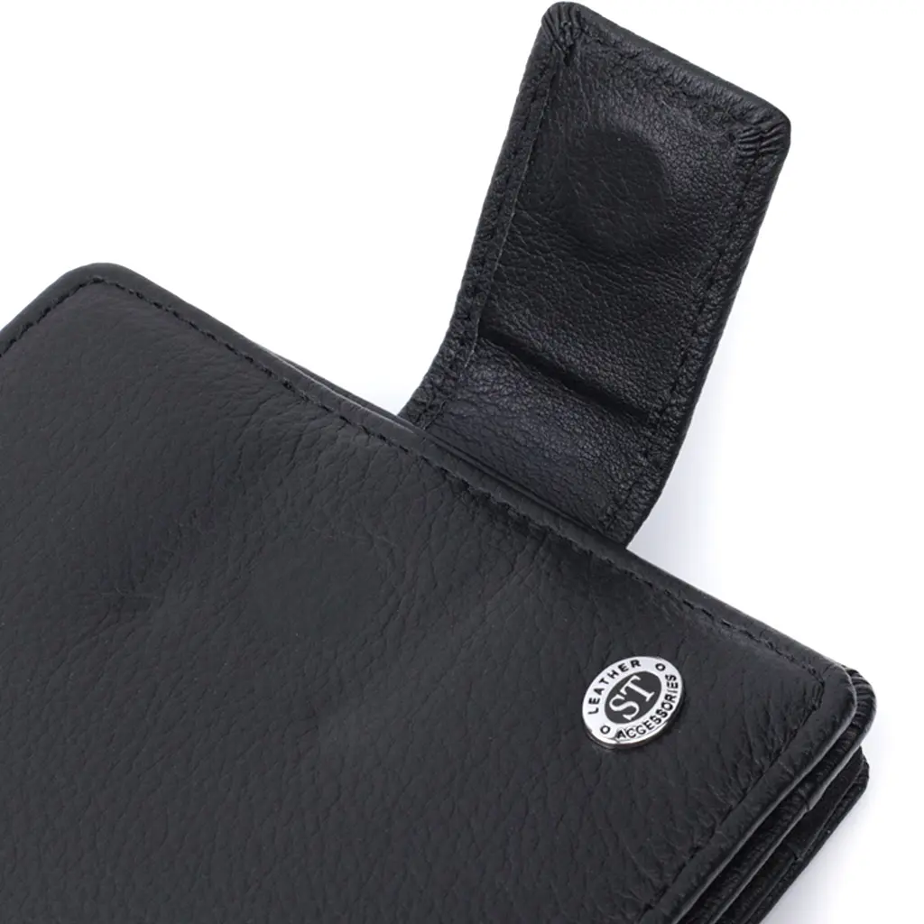 Кожаный женский кошелек ST Leather 10х11.5х2.5 см acs0029427 - фото 5
