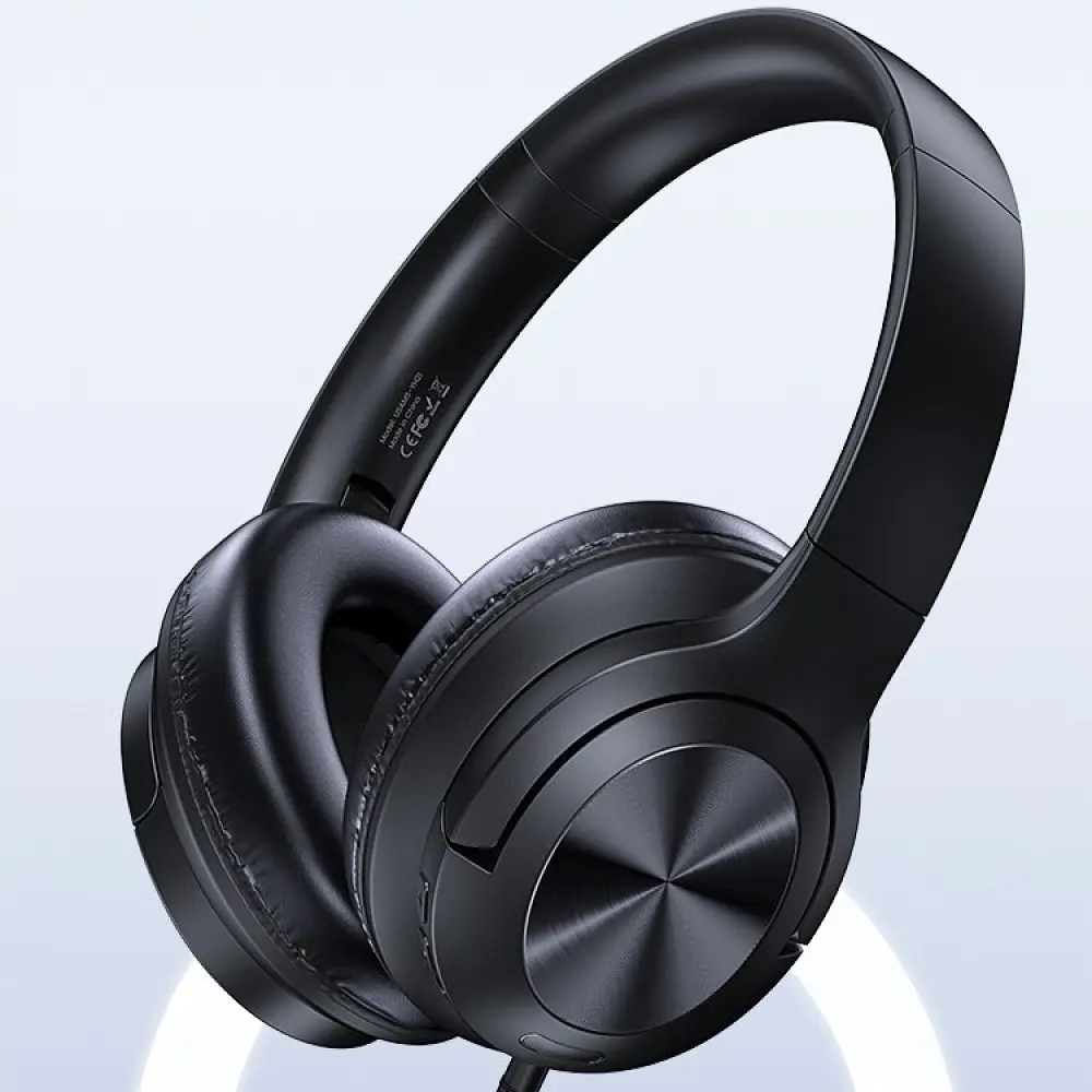 Беспроводные наушники Usams YH21 Wireless Headphone, BT5.3, AUX, 500mAh, 70h, black - фото 8