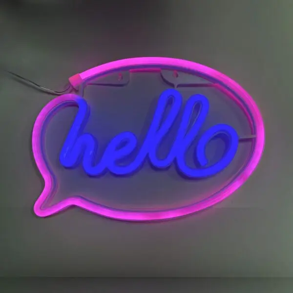 Декоративний LED світильник NEON HELLO LED FM-NL41 Zuma Line - фото 2