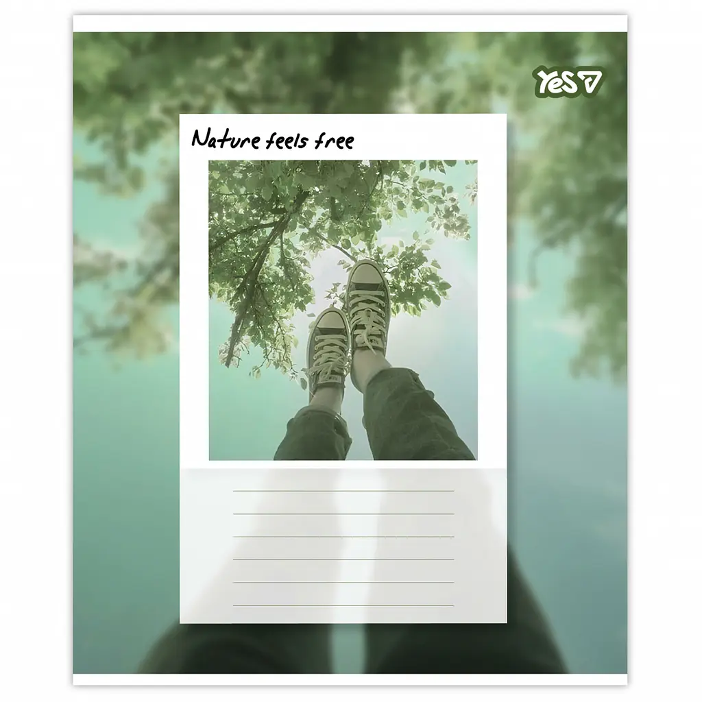 Зошит шкільний Yes Frame Your Life А5 24 аркушів клітинка 20 шт. (768844) - фото 4