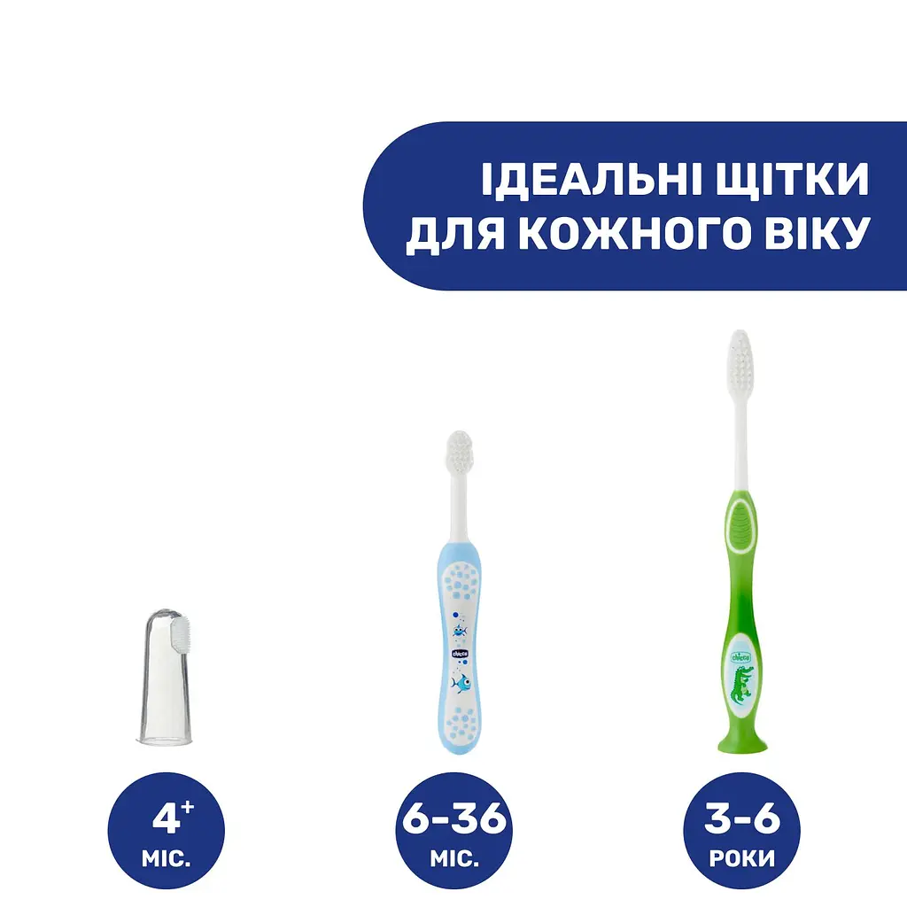 Зубна щітка Chicco, блакитний (06958.20) - фото 7