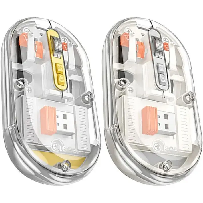 Миша Hoco GM35 Magnetiс Silent White [136136] - фото 4