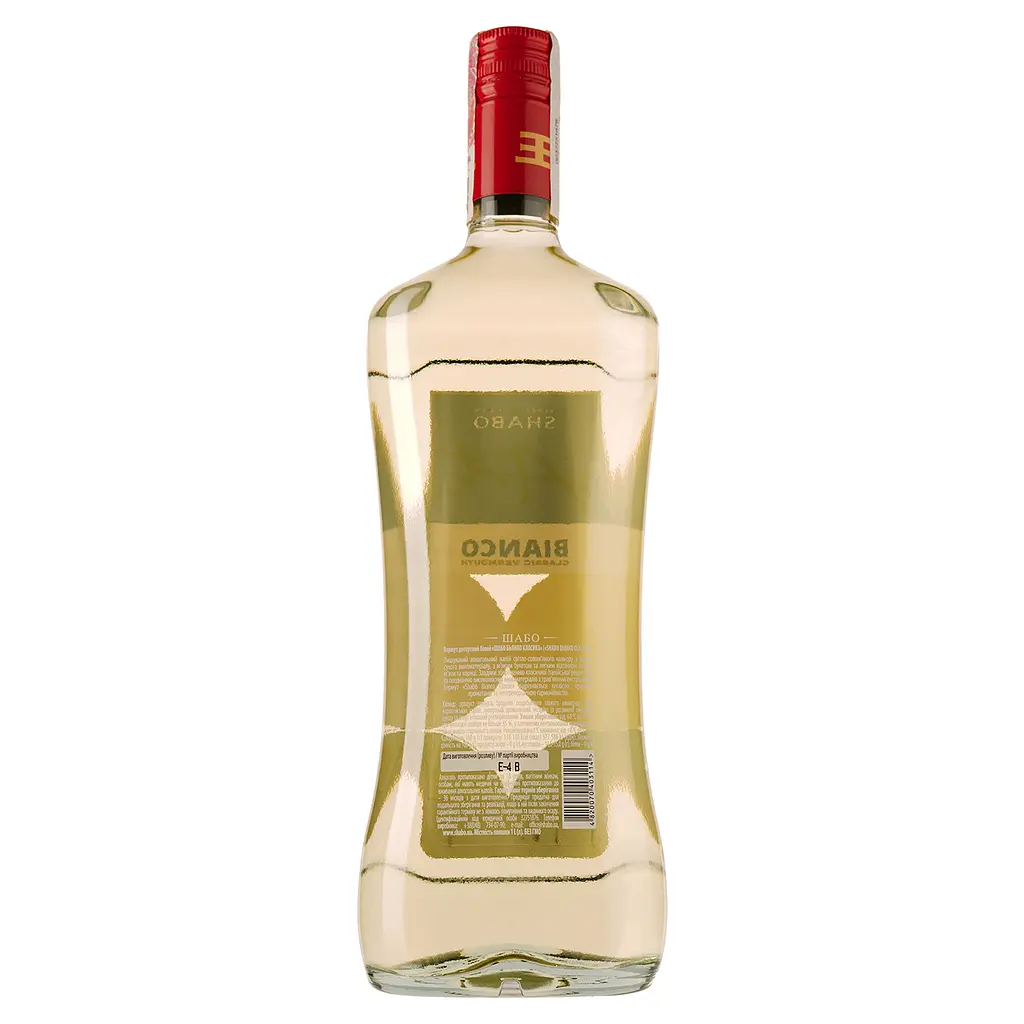 Вермут Shabo Classic Bianco, белый, десертный, 15%, 1 л - фото 2