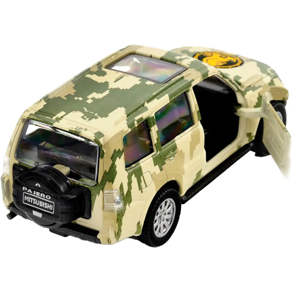 Машинка TechnoDrive серії Шеврони Героїв MITSUBISHI PAJERO 4WD TURBO "47 ОМБр" - фото 10