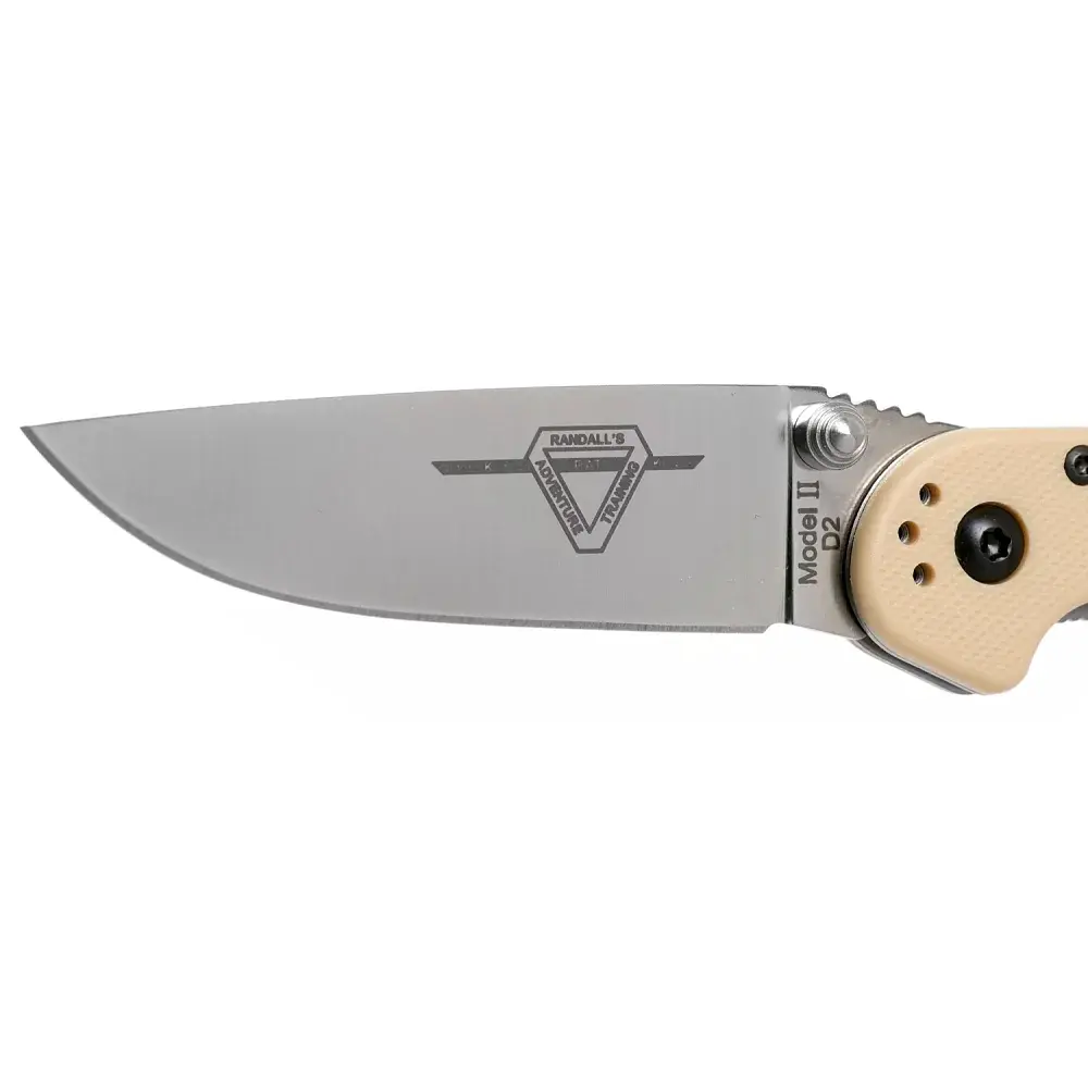 Ніж Ontario Knife RAT II D2 Desert Tan - фото 3
